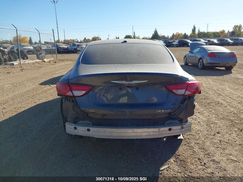 2016 Chrysler 200 C VIN: 1C3CCCCGXGN187344 Lot: 30071318