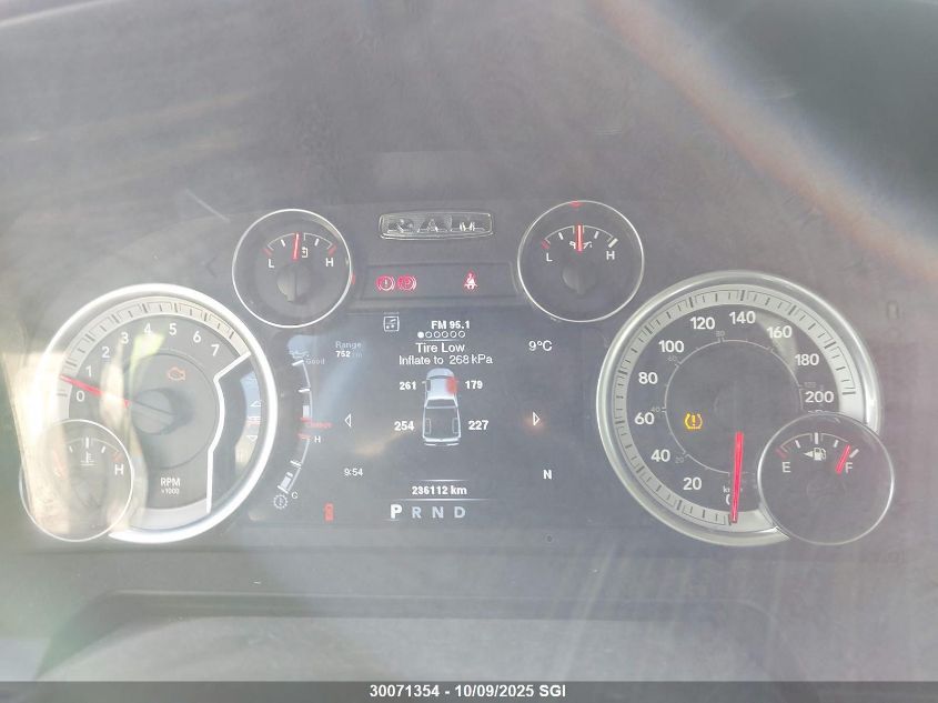 2014 Ram 1500 Laramie VIN: 1C6RR7NT7ES282021 Lot: 30071354