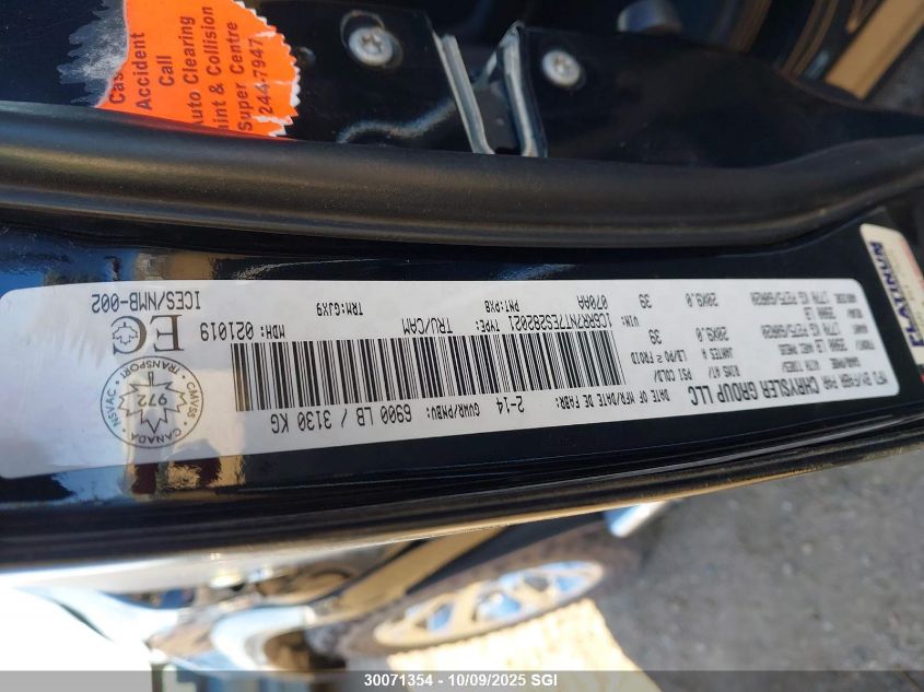 2014 Ram 1500 Laramie VIN: 1C6RR7NT7ES282021 Lot: 30071354