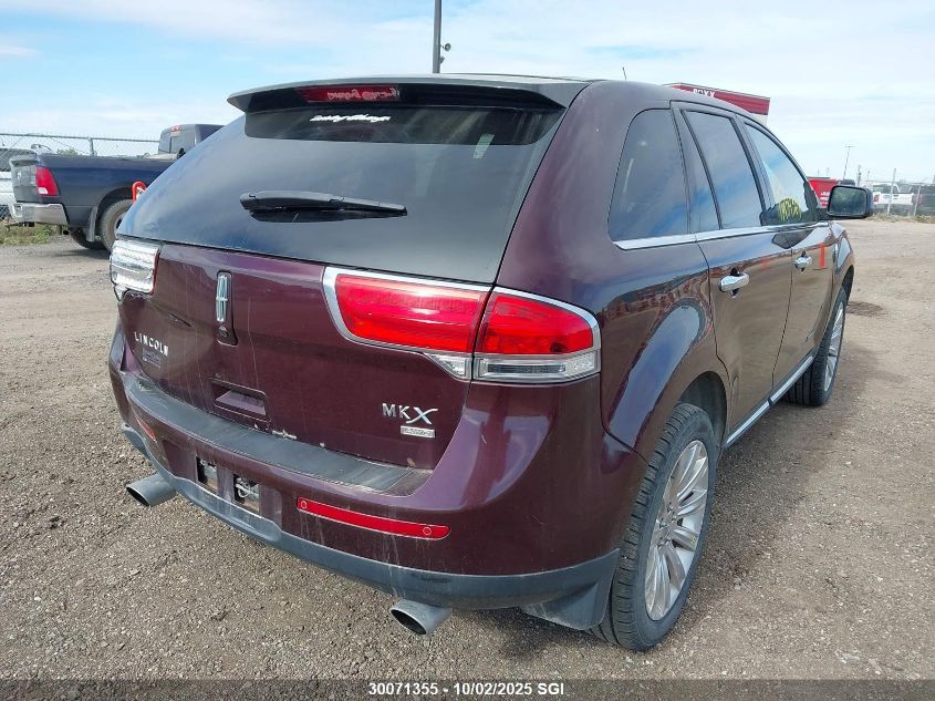 2011 Lincoln Mkx VIN: 2LMDJ8JK4BBJ05171 Lot: 30071355