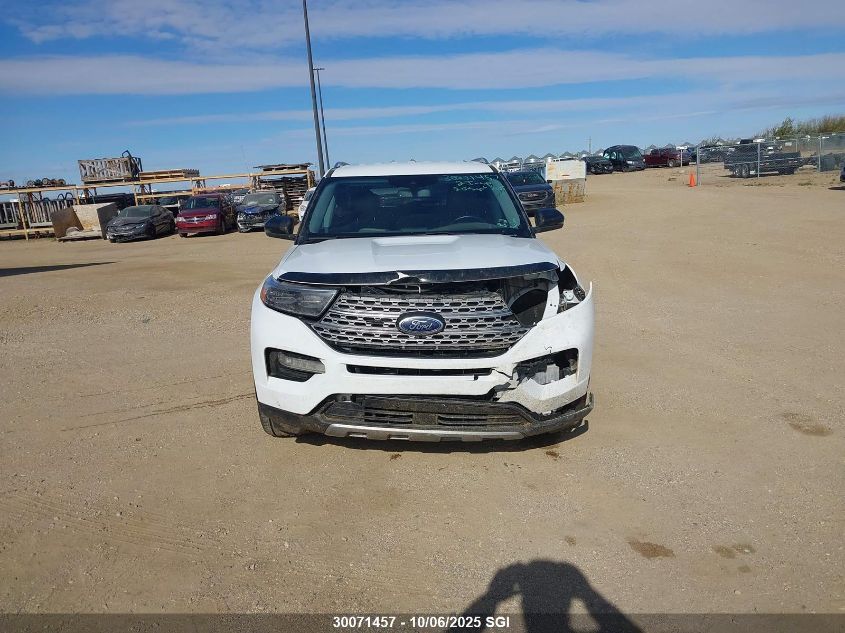 2021 Ford Explorer Limited VIN: 1FMSK8FHXMGB19259 Lot: 30071457