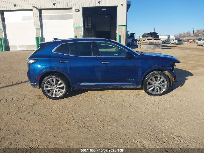 2023 Buick Envision Avenir VIN: LRBFZSR49PD190397 Lot: 30071603