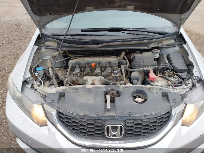 2014 Honda Civic Lx VIN: 2HGFB2F40EH015192 Lot: 30071693