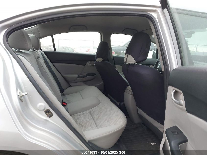 2014 Honda Civic Lx VIN: 2HGFB2F40EH015192 Lot: 30071693