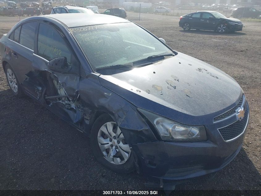 2013 Chevrolet Cruze Lt VIN: 1G1PC5SB1D7180306 Lot: 30071703