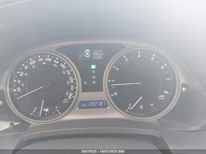 2009 Lexus Is 250 VIN: JTHCK262595034137 Lot: 30070535