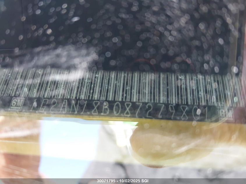 2008 Pontiac G5 Gt VIN: 1G2AN18B087279801 Lot: 30071795