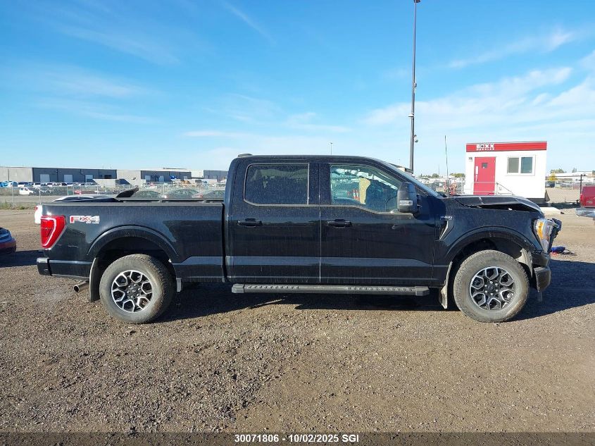 2023 Ford F150 Supercrew VIN: 1FTFW1E88PFC74115 Lot: 30071806