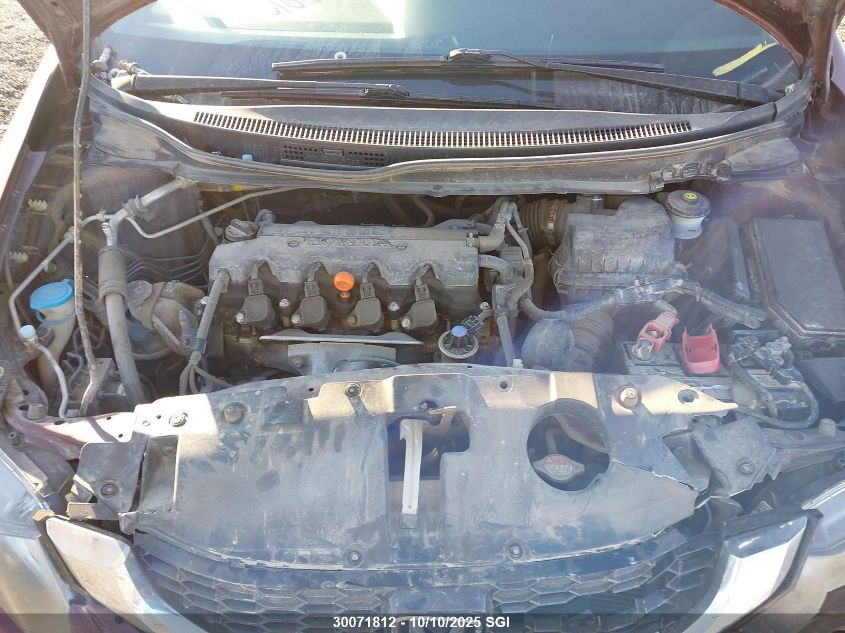 2014 Honda Civic Lx VIN: 2HGFB2F59EH030590 Lot: 30071812