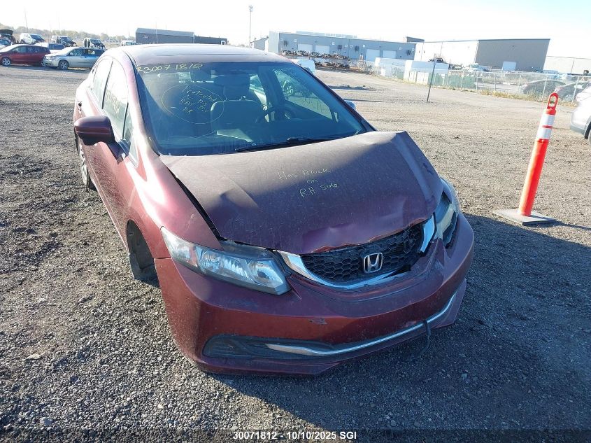 2014 Honda Civic Lx VIN: 2HGFB2F59EH030590 Lot: 30071812