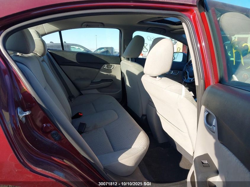 2014 Honda Civic Lx VIN: 2HGFB2F59EH030590 Lot: 30071812