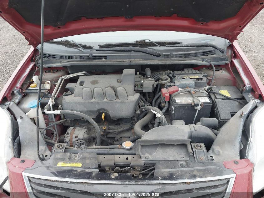 2010 Nissan Sentra 2.0/2.0S/Sr/2.0Sl VIN: 3N1AB6AP1AL721223 Lot: 30071835