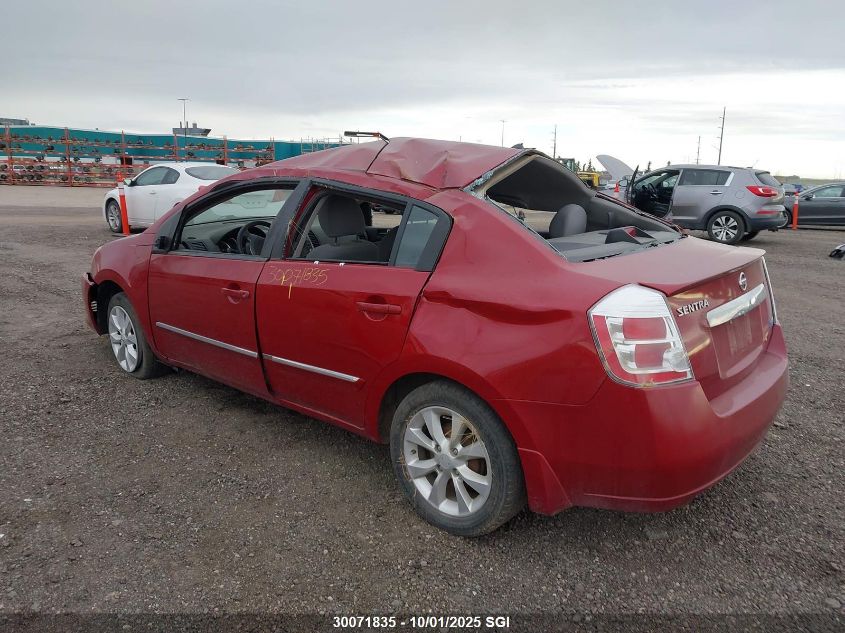 2010 Nissan Sentra 2.0/2.0S/Sr/2.0Sl VIN: 3N1AB6AP1AL721223 Lot: 30071835