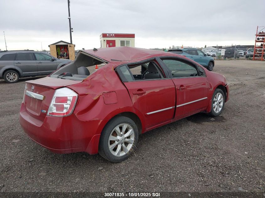 2010 Nissan Sentra 2.0/2.0S/Sr/2.0Sl VIN: 3N1AB6AP1AL721223 Lot: 30071835