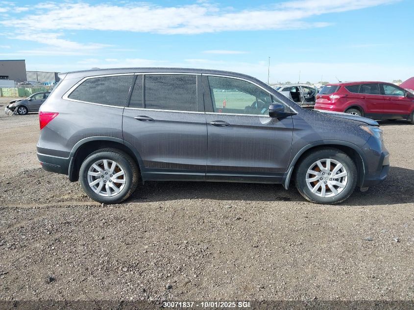 2019 Honda Pilot Lx VIN: 5FNYF6H15KB500676 Lot: 30071837