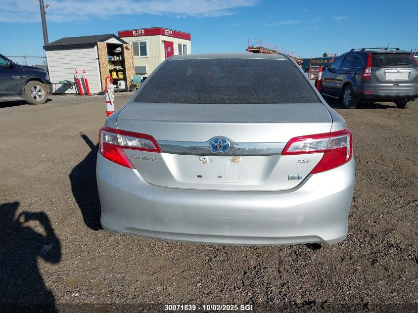 2012 Toyota Camry Hybrid/Le/Xle VIN: 4T1BD1FK9CU055342 Lot: 30071839