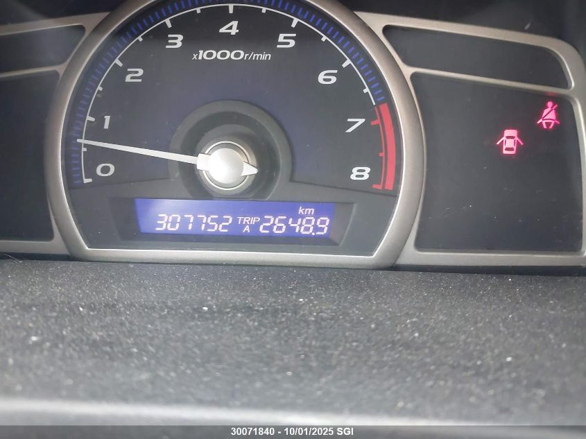 2008 Honda Civic Dx-G VIN: 2HGFA15458H013697 Lot: 30071840