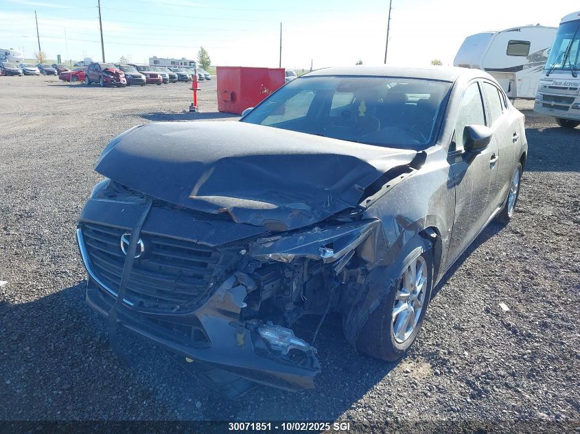 2017 Mazda 3 Touring VIN: JM1BN1V7XH1121131 Lot: 30071851