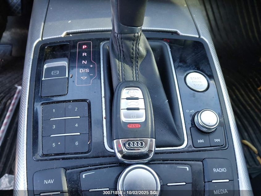 2013 Audi A6 Premium VIN: WAUFFCFC1DN089059 Lot: 30071858