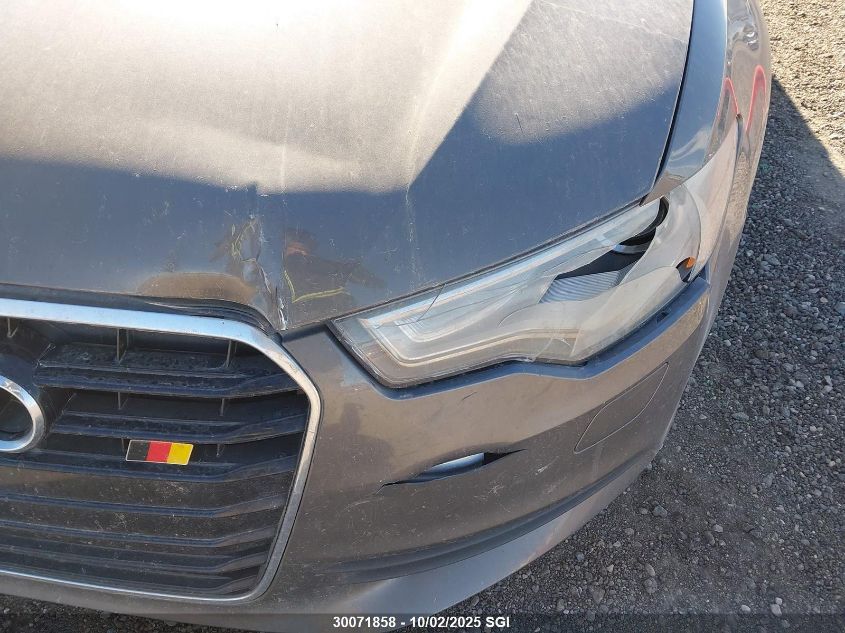 2013 Audi A6 Premium VIN: WAUFFCFC1DN089059 Lot: 30071858