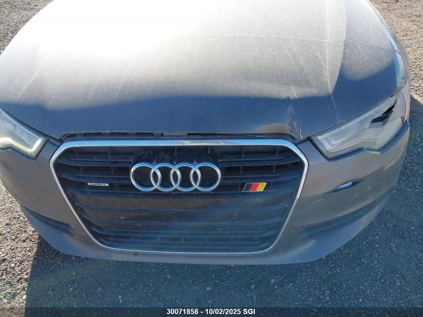 2013 Audi A6 Premium VIN: WAUFFCFC1DN089059 Lot: 30071858