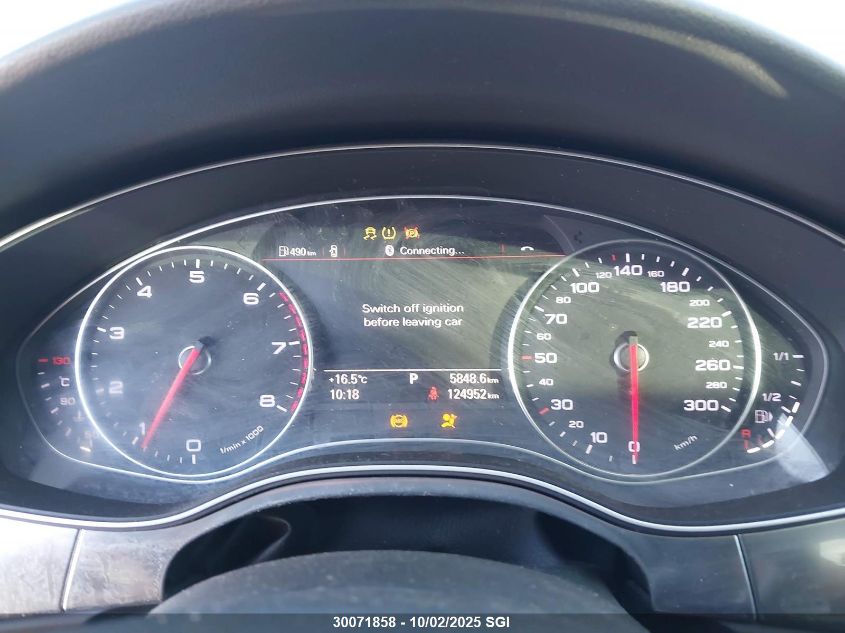 2013 Audi A6 Premium VIN: WAUFFCFC1DN089059 Lot: 30071858