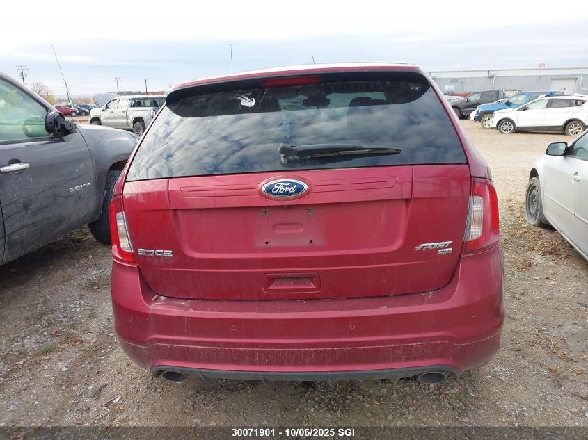 2013 Ford Edge Sport VIN: 2FMDK4AK3DBA27616 Lot: 30071901