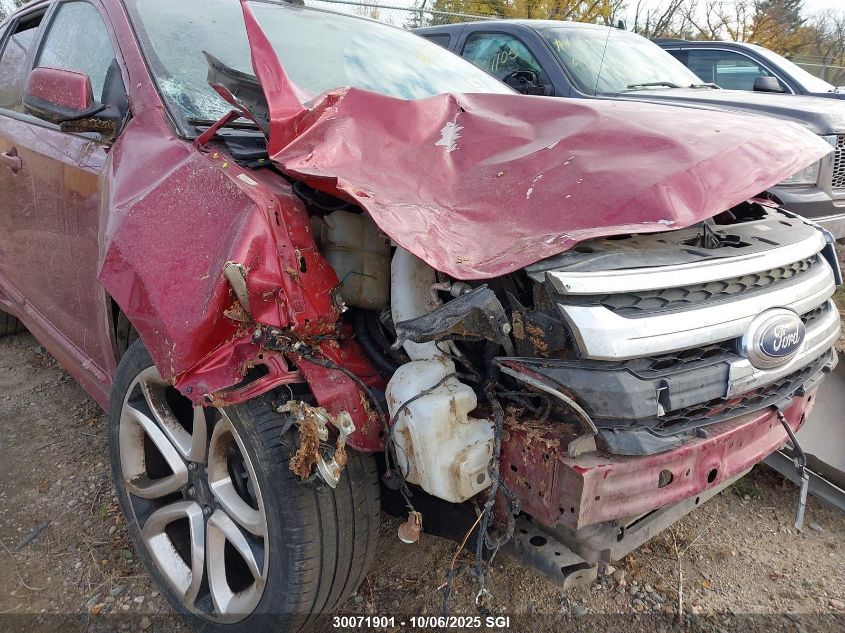 2013 Ford Edge Sport VIN: 2FMDK4AK3DBA27616 Lot: 30071901