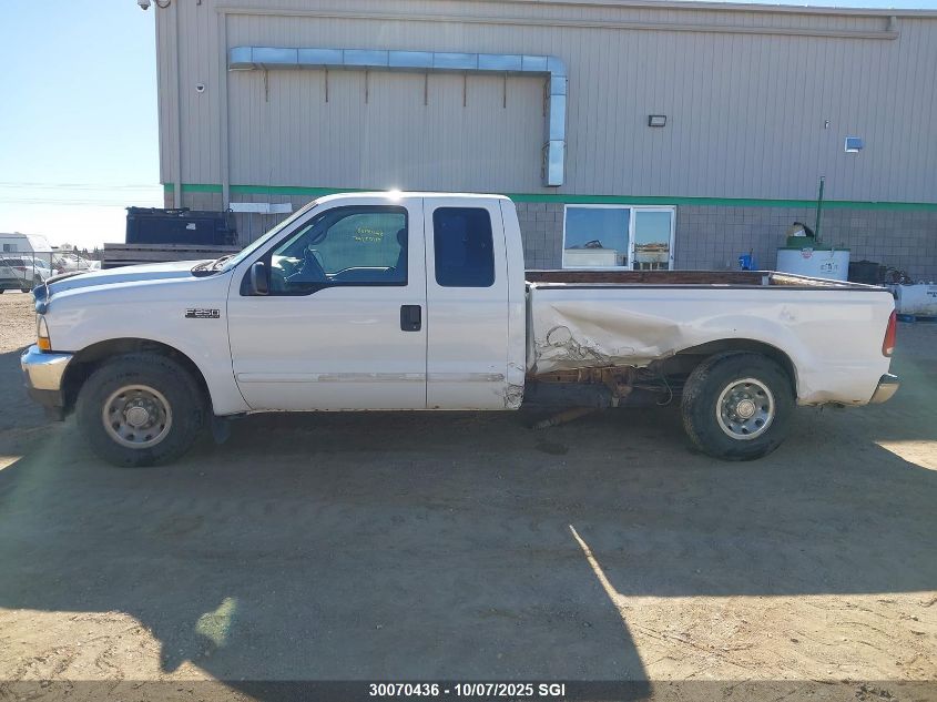 2002 Ford F250 Super Duty VIN: 1FTNX20L62EB18700 Lot: 30070436
