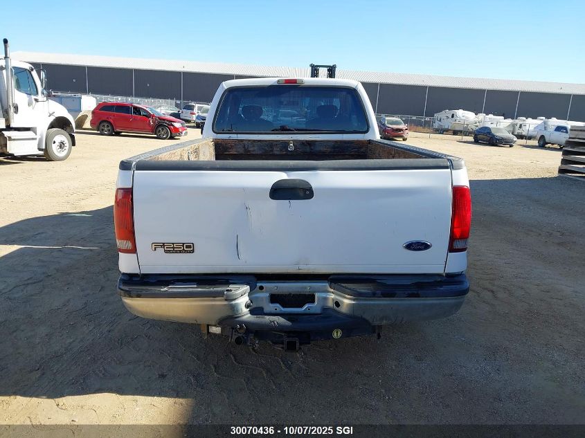 2002 Ford F250 Super Duty VIN: 1FTNX20L62EB18700 Lot: 30070436