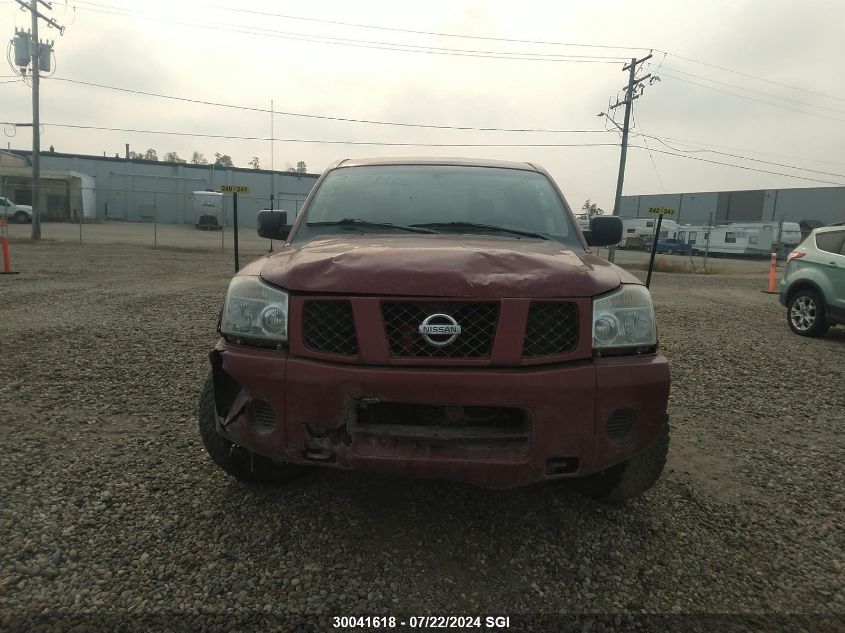 2007 Nissan Titan Xe/Se/Le VIN: 1N6AA07B87N237466 Lot: 30041618