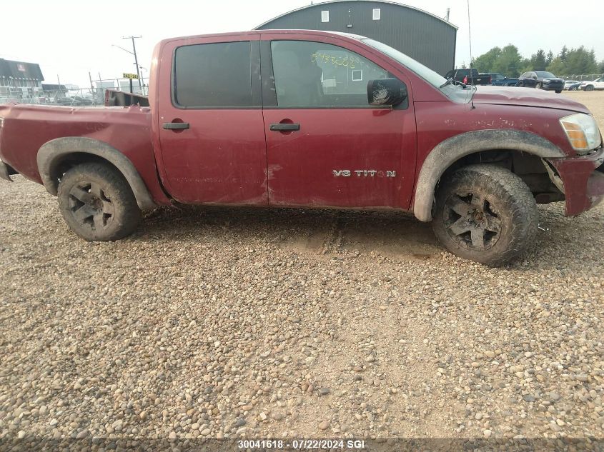 2007 Nissan Titan Xe/Se/Le VIN: 1N6AA07B87N237466 Lot: 30041618