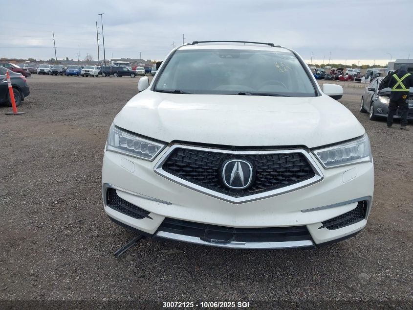 2017 Acura Mdx Navi VIN: 5FRYD4H47HB505969 Lot: 30072125