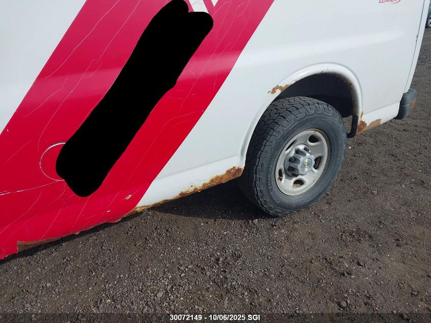 2008 Chevrolet Express G2500 VIN: 1GCGG25C181106357 Lot: 30072149