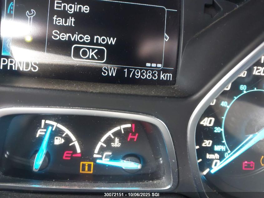 2014 Ford Escape Titanium VIN: 1FMCU9J98EUD82907 Lot: 30072151