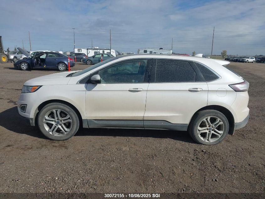 2016 Ford Edge Titanium VIN: 2FMPK4K81GBC43419 Lot: 30072155