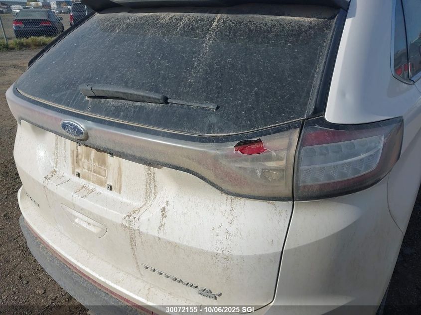 2016 Ford Edge Titanium VIN: 2FMPK4K81GBC43419 Lot: 30072155