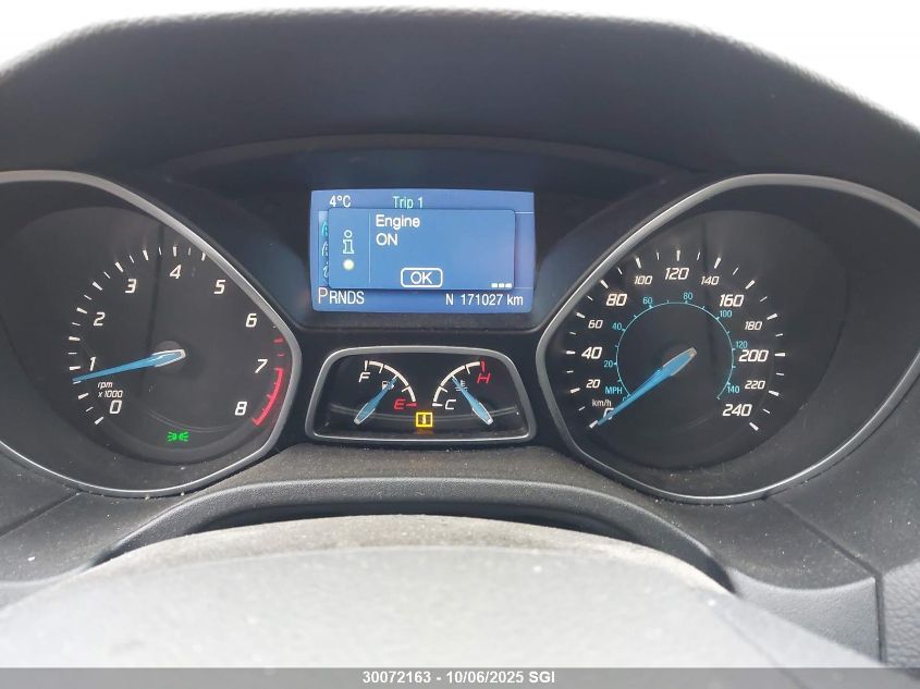 2014 Ford Focus Se VIN: 1FADP3K27EL401411 Lot: 30072163