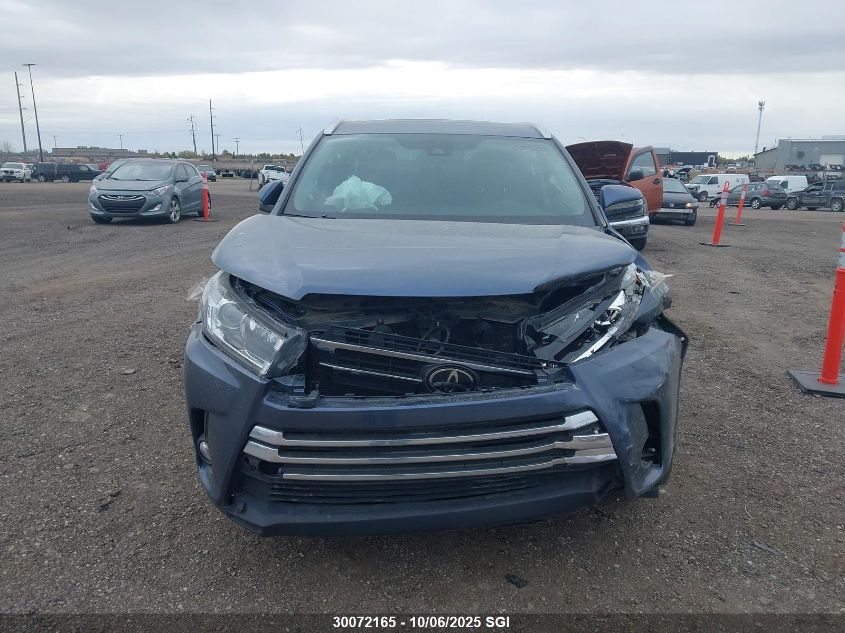 2017 Toyota Highlander Se/Xle VIN: 5TDJZRFH7HS519602 Lot: 30072165