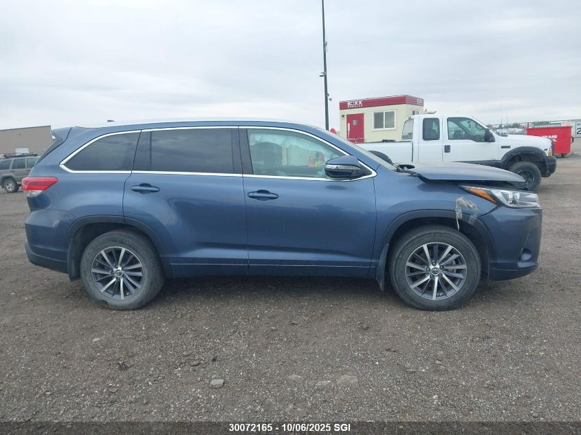 2017 Toyota Highlander Se/Xle VIN: 5TDJZRFH7HS519602 Lot: 30072165