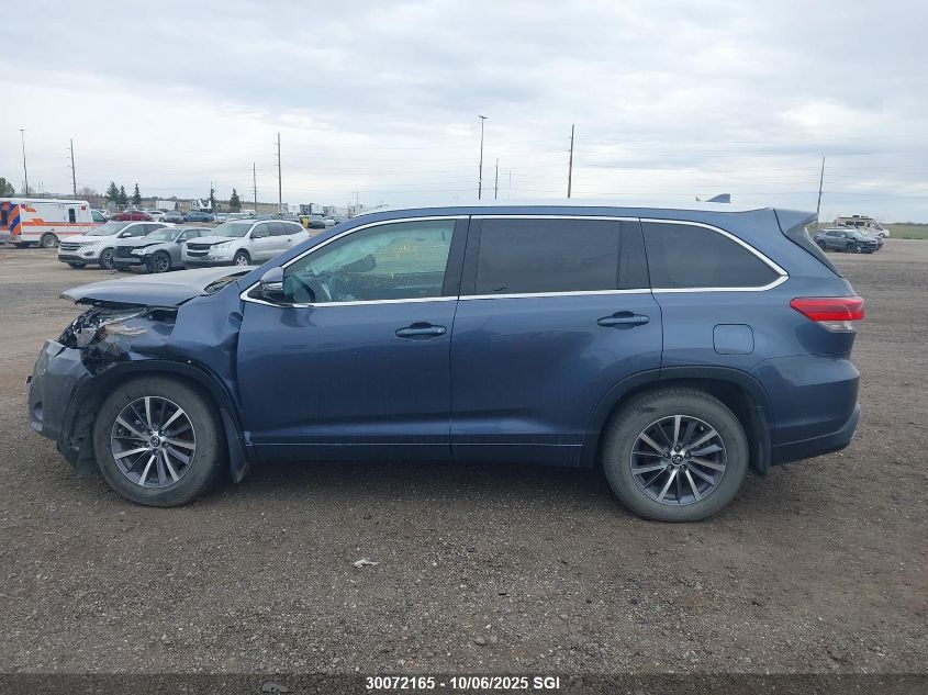 2017 Toyota Highlander Se/Xle VIN: 5TDJZRFH7HS519602 Lot: 30072165