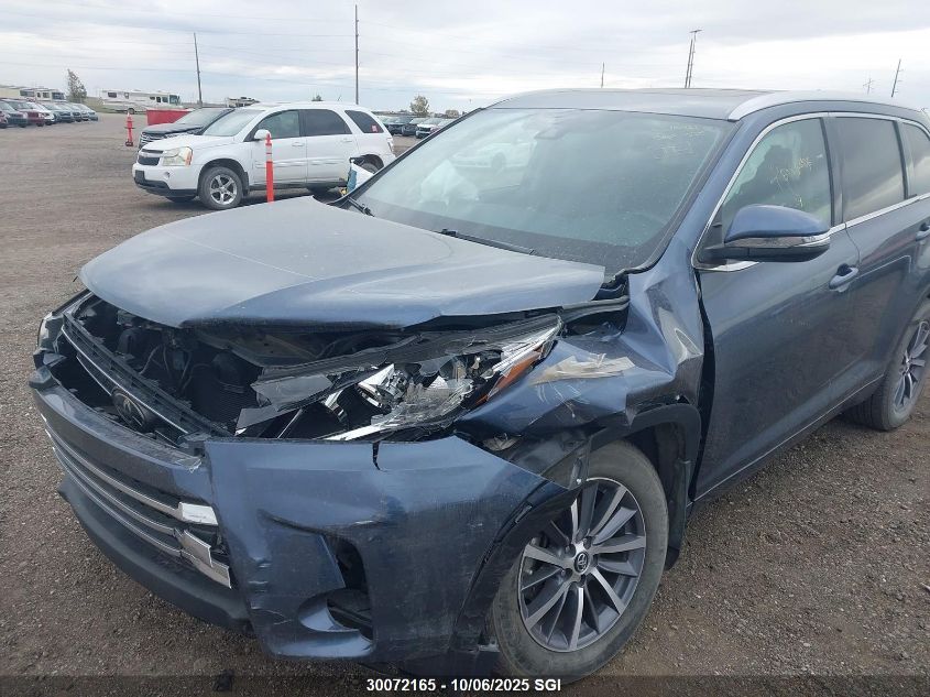 2017 Toyota Highlander Se/Xle VIN: 5TDJZRFH7HS519602 Lot: 30072165