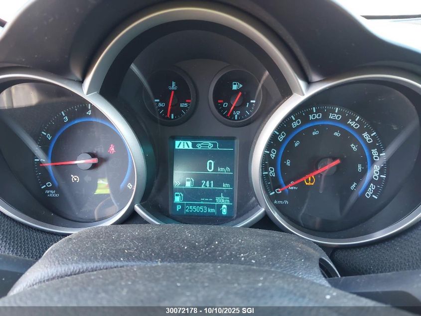 2015 Chevrolet Cruze Lt VIN: 1G1PC5SB9F7250895 Lot: 30072178