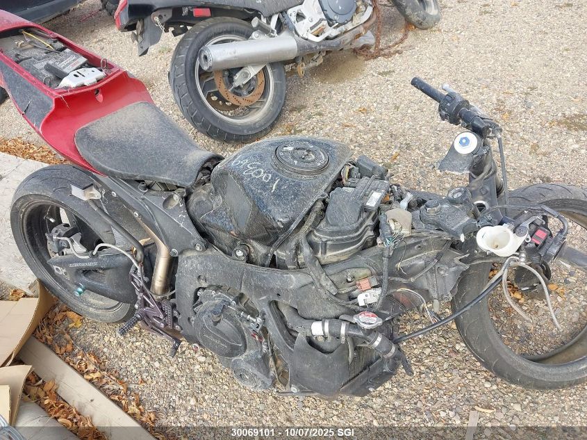 2008 Honda Cbr600 Rr VIN: JH2PC40268M100369 Lot: 30069101