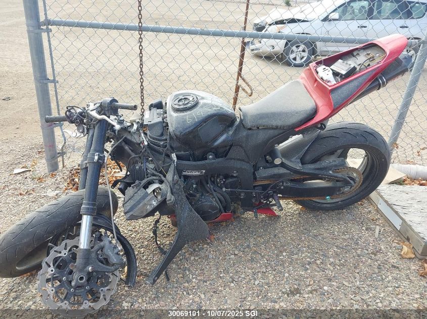 2008 Honda Cbr600 Rr VIN: JH2PC40268M100369 Lot: 30069101