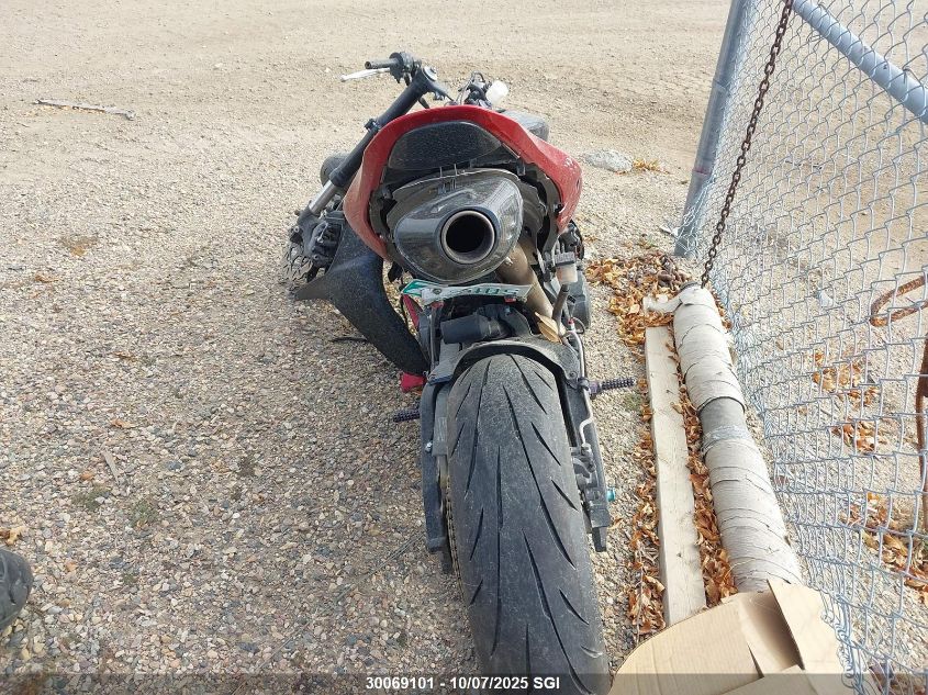 2008 Honda Cbr600 Rr VIN: JH2PC40268M100369 Lot: 30069101