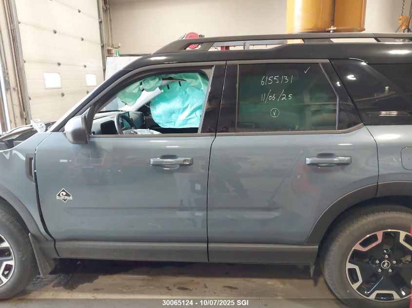 2024 Ford Bronco Sport Outer Banks VIN: 3FMCR9C65RRE12835 Lot: 30065124