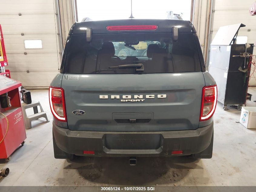 2024 Ford Bronco Sport Outer Banks VIN: 3FMCR9C65RRE12835 Lot: 30065124