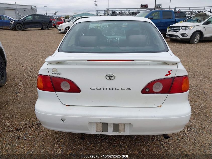 2001 Toyota Corolla Ce/Le/S VIN: 2T1BR12E61C834679 Lot: 30072076