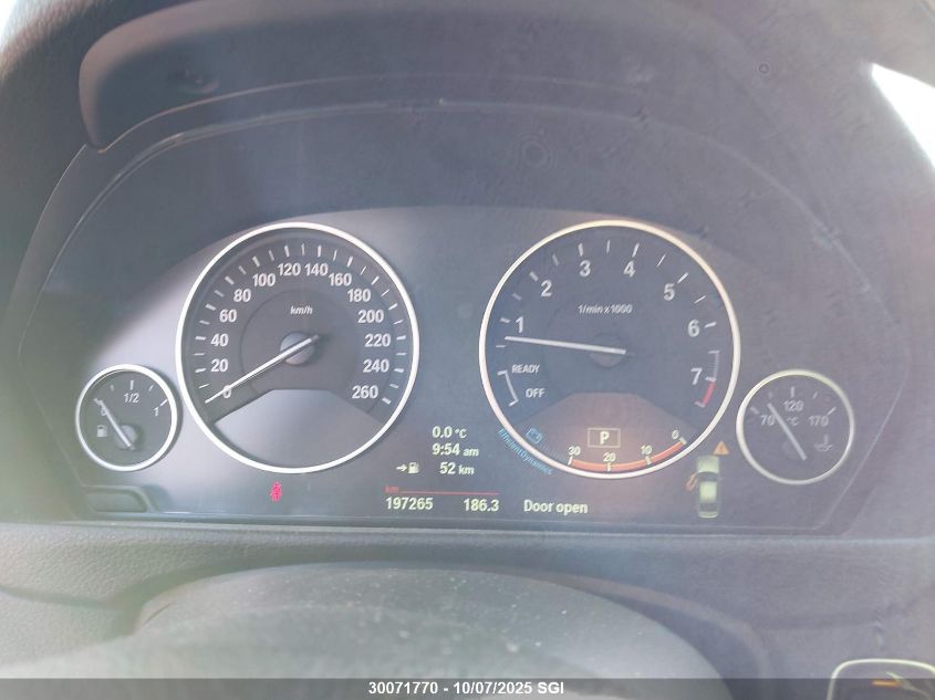 2014 BMW 328 Xi VIN: WBA3B3C52EJ977607 Lot: 30071770